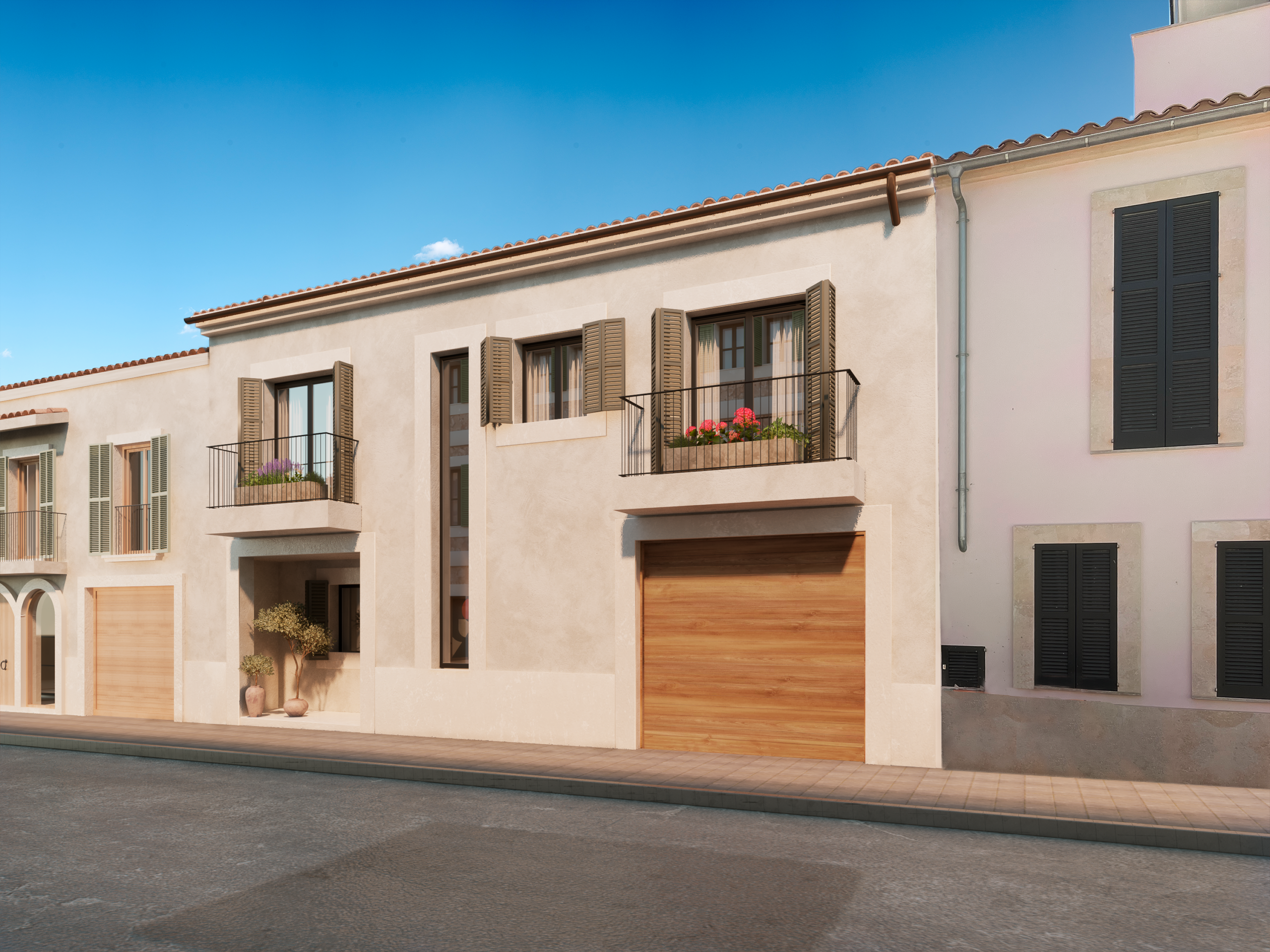 OBRA NUEVA 01 vivienda ramon llull fachada